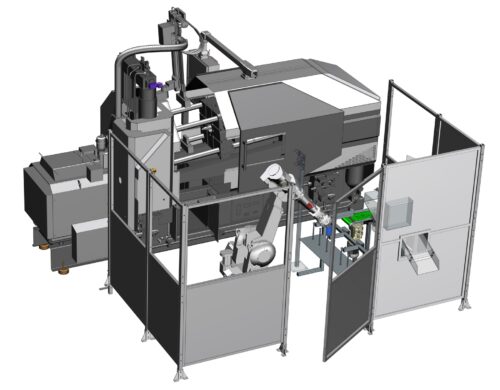 Robot Operation of a Zinc Casting Press